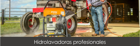 Hidrolavadoras profesionales